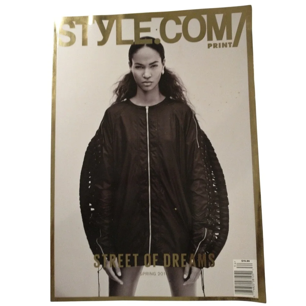 STYLE.COM Print Magazine Spring 2014 Runway High Fashion Street Of Dreams